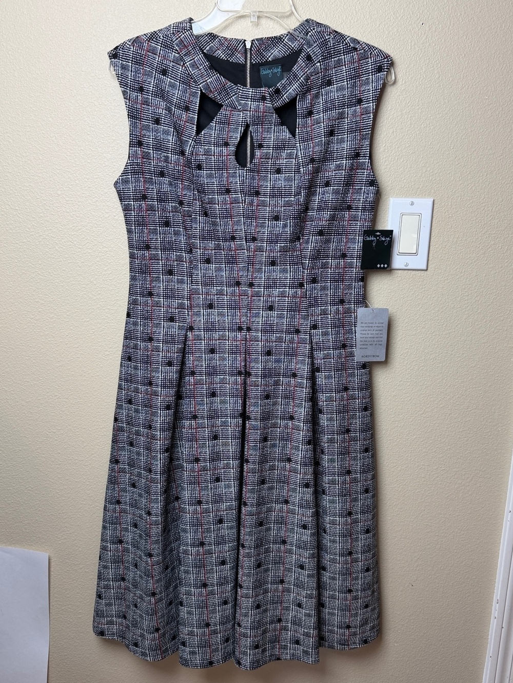 Gabby Skye - Polka Dot A-line Cocktail Dress NWT